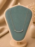 Crystal Smile Bar Necklace