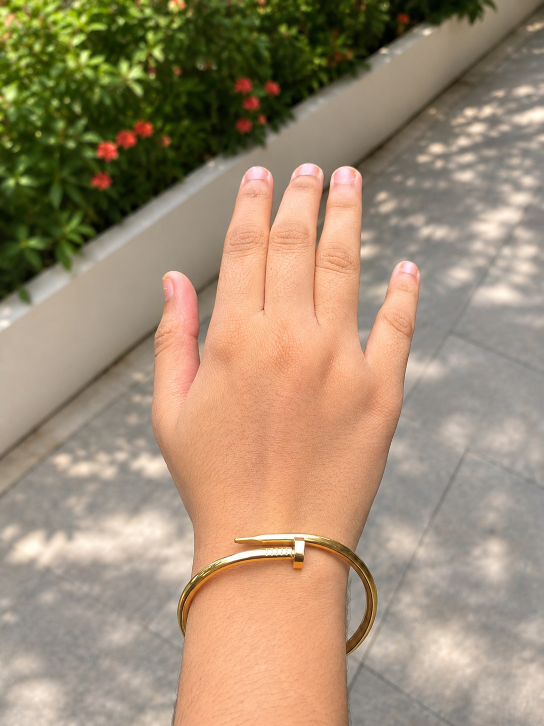 Infinity Nail Bangle
