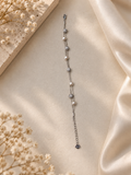 Pearl & Crystal Charm Bracelet