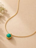 Emerald Sphere Pendant