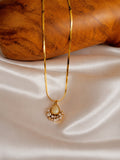 Opal Pearl Teardrop Pendant