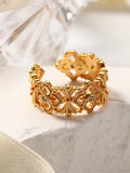 Floral Filigree Band
