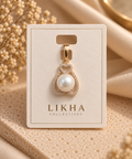 Pearl Heart Halo Pendant