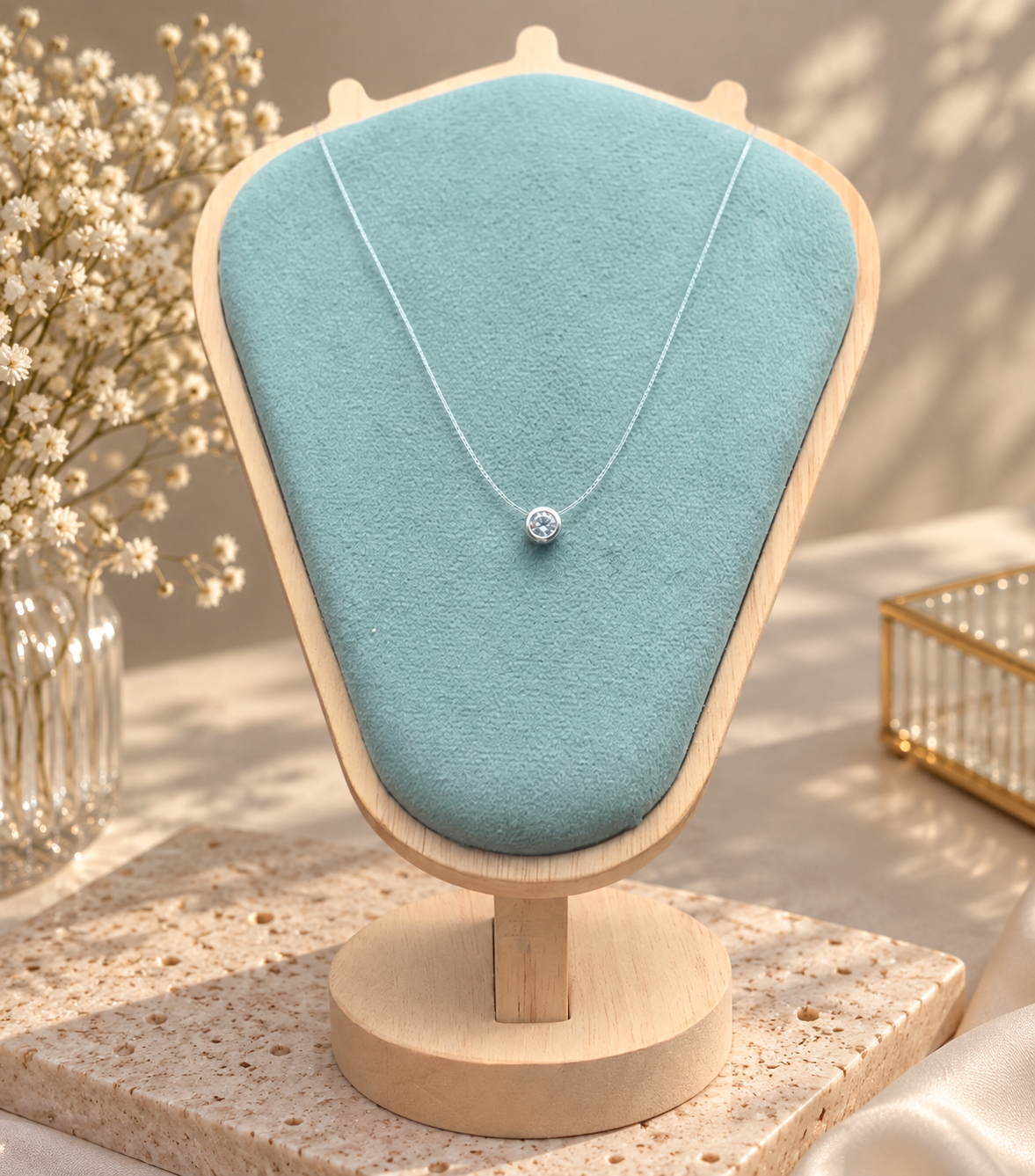 Solitaire Whisper Necklace ✨
