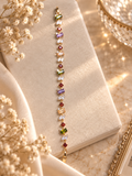 Rainbow Gemstone Tennis Bracelet