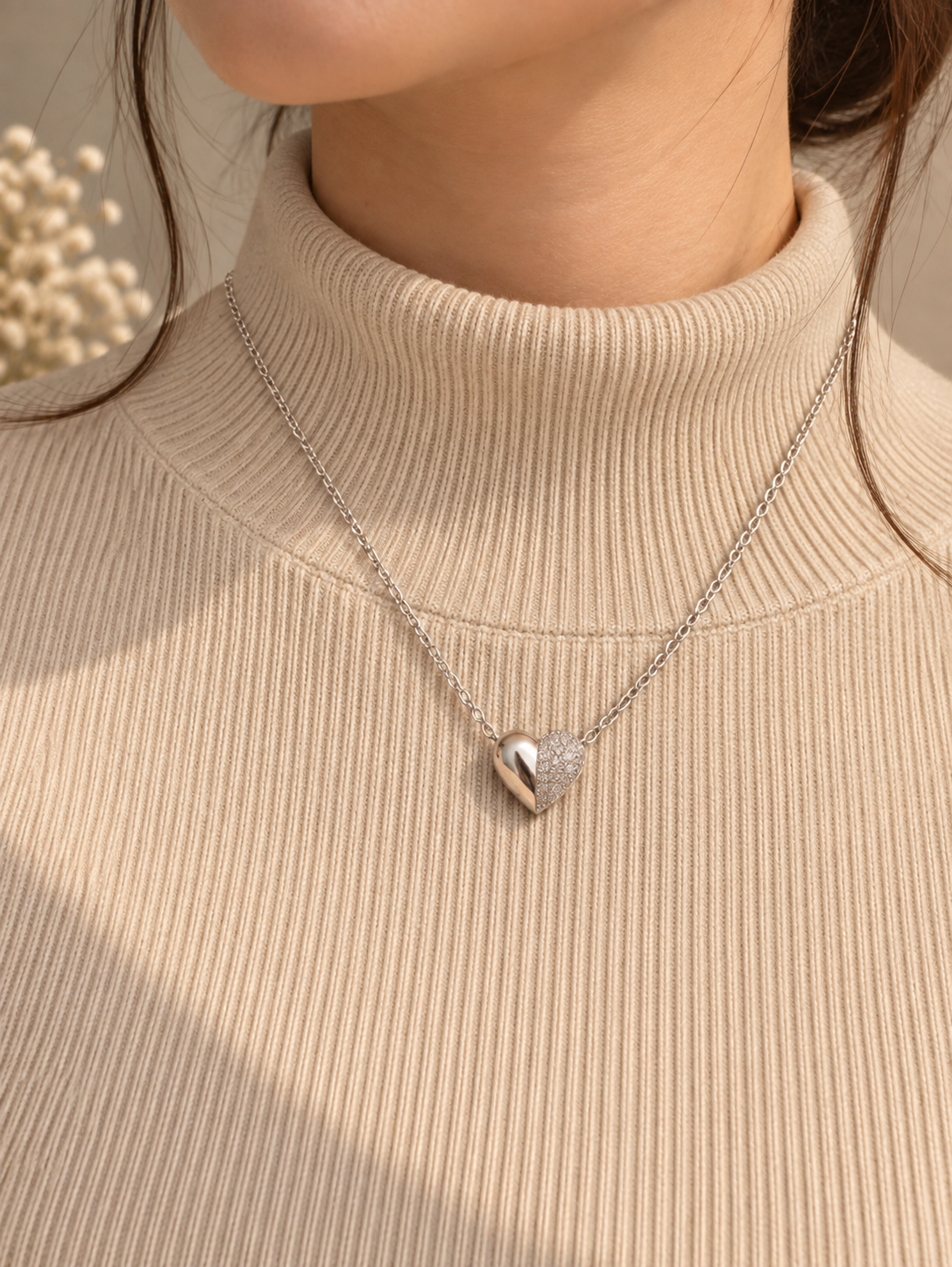Crystal Heart Necklace